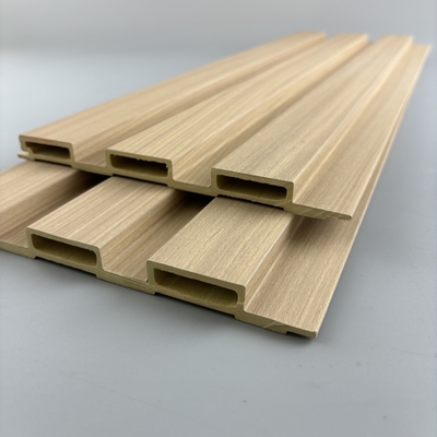 Kalıcı Ahşap Plastik Kompozit Ekstrüzyon WPC Laminated Duvar Paneli İç Dekorasyon için