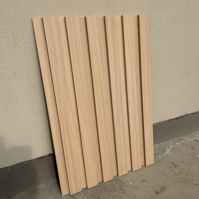 Kalıcı Ahşap Plastik Kompozit Ekstrüzyon WPC Laminated Duvar Paneli İç Dekorasyon için