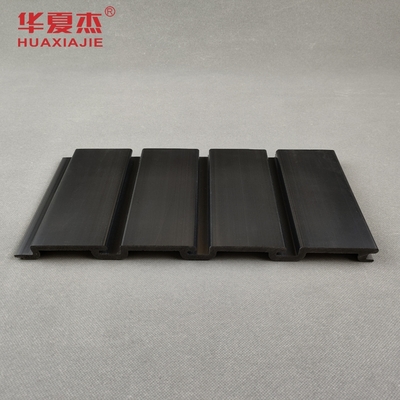 Siyah Parlak PVC Slatwall Panelleri Ev İçi İçin PVC garaj paneli