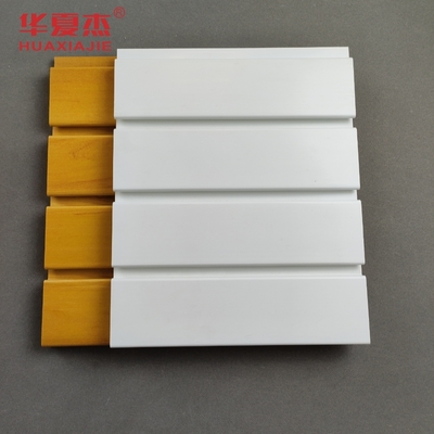 Yüksek kaliteli Pvc Slatwall Paneller Ev İçinde PVC garaj panelleri