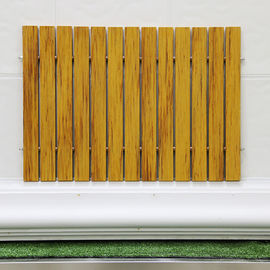 İyi fiyat 60cm x 80cm WPC Yastık Banyo için Composite Decking Kurulları çevrimiçi