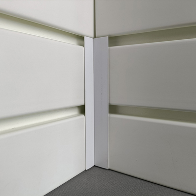 Ev Duvar Dekorasyonu için Huaxiajie Slatwall Pvc Ekle