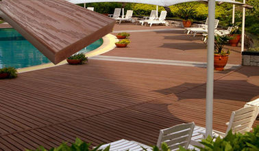 İyi fiyat % 70 PVC Tozu ve% 30 Bambu Tozu ile Zemin WPC Kompozit Decking çevrimiçi