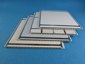 İyi fiyat 250 Mm * 8mm * 5.9 m DIY plastik duvar kaplama, Banyo için renk pvc tavan panoları çevrimiçi