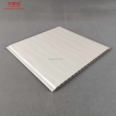 İyi fiyat Fastbathroom Plastik PVC Duvar Panelleri Ahşap Laminasyon Oluğu çevrimiçi