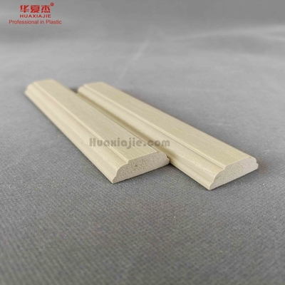 İyi bir fiyat. Duvar Paneli Dekorasyonu İçin Özelleştirilmiş Ahşap Pvc Trim Süpürgelik Kalıplama çevrimiçi