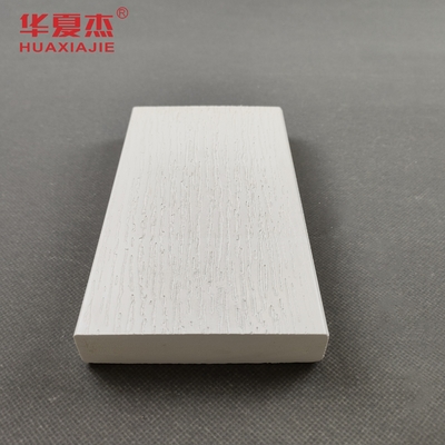 İyi fiyat Beyaz Vinyl PVC Çizgi Tahta 1IN X 4IN X 12FT PVC Çizgi Tahta Konut Yenilenmesi çevrimiçi