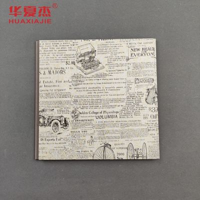 Suya dayanıklı / ses geçirmez PVC duvar panelleri benzersiz yüzey tedavisi ile