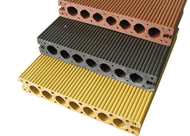 İyi fiyat Su geçirmez Açık Meşe WPC Composite Decking İçin Park / Slot Walkways Güverte çevrimiçi