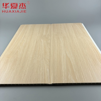 İç Dekorasyon İçin Moistureproof Koyu Ahşap Renk PVC Duvar Panelleri