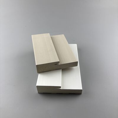 İyi fiyat 115mm PVC Kapı Çubuğu - Beyaz yüzeyli su geçirmez WPC Kapı Çerçevesi çevrimiçi