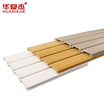 Kalite 4 ft X 8 ft PVC Elementler Panelleri Hafif 1.7 kg Beyaz Gri Taupe Ahşap Tahıl Duvara Monte Depolama için Özelleştirilebilir Paneller fabrika