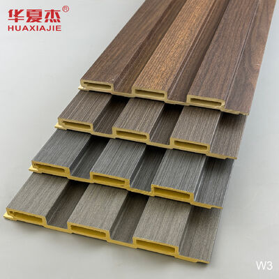 Kalite Moisture-Proof WPC Fluted Wall Panel with Customizable Length and Elegant Fluted Design for Modern Wall Decoration fabrika