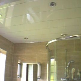İyi fiyat Mouldproof PVC Duvar Panelleri Tavan Kaplaması Duş İçin çevrimiçi
