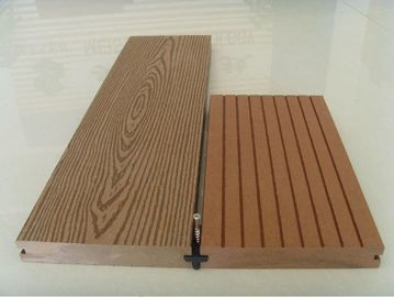 İyi fiyat Dış için 140mm x 25mm WPC Köpük Kompozit Decking Kalıplar / Alt Kurulu çevrimiçi